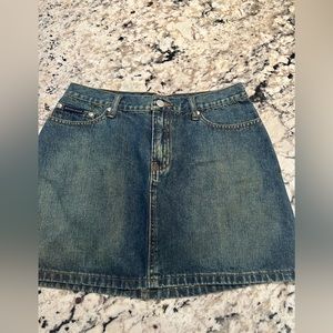 Global Mind Denim Womens Skirt